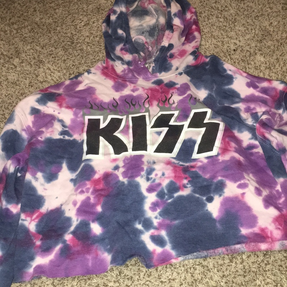 Crop top hoodie